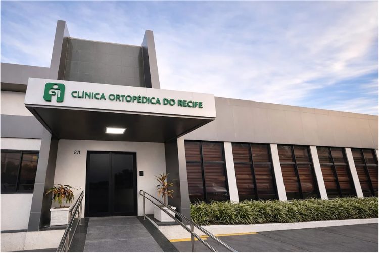 Entrada da clínica